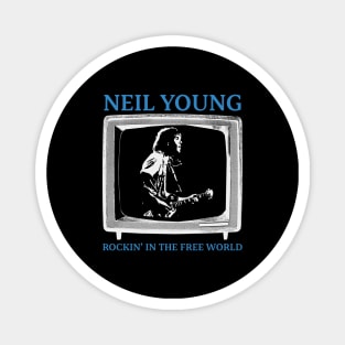 classic neil young fanwork Magnet